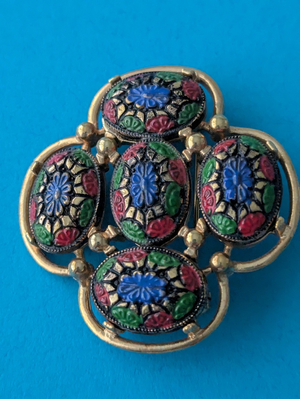 Vintage Sarah Coventry "Light Of The East" Brooch, Pendant, Earrings & Ring! - Picture 2 of 9